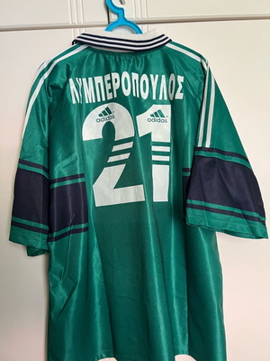 Φανέλα Παναθηναϊκού Adidas 1999-2000 Λυμπερόπουλος XL σαν καινούργια