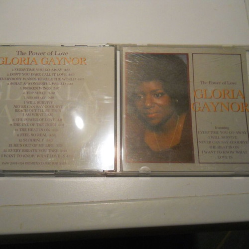 Gloria Gaynor The Power Of Love CD used, pop compilation