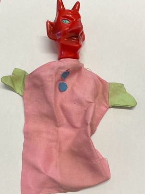 Vintage Hand Puppet μεταχειρισμένο σε καλή κατάσταση