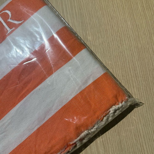 Beach towel with stripes new, very absorbent
