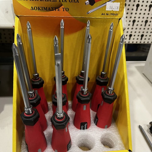 Screwdriver set new, 8 in 1