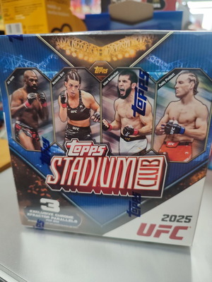 UFC Topps Stadium Club 2025 κλειστό, σαν καινούργιο