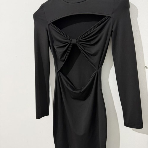 Shein black dress like new, size S