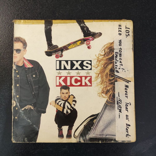 INXS Kick LP used, original Greece pressing 1987