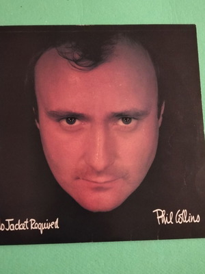 Phil Collins No Jacket Required vinyl record