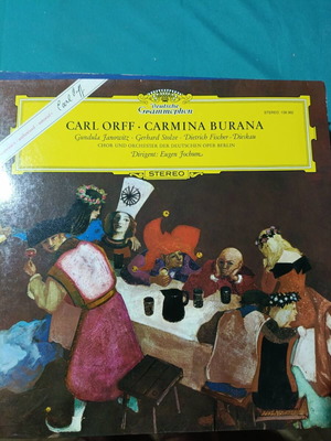 Carl Orff Carmina Burana vinyl record, classical