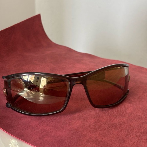 Carolina Herrera sunglasses used, black and brown