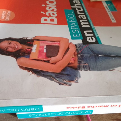Español en marcha A1 used, book and exercise book
