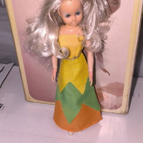 Bibibo vintage doll used with Porto Fino dress and carved shoes