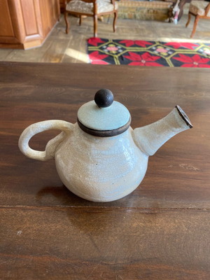 Decorative Crackle Handmade Ceramic Teapot New