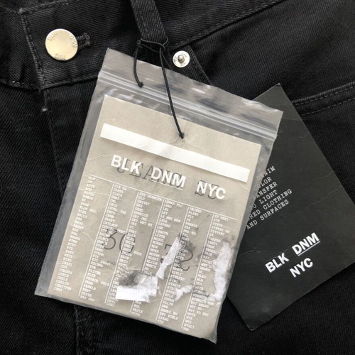 BLK DNM Black Skinny 25 Jeans new men's size 30
