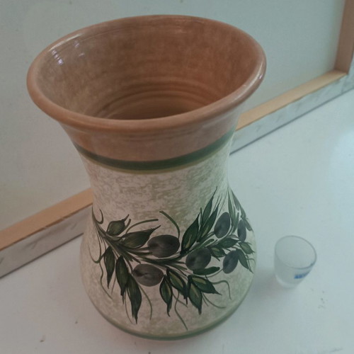Handmade clay vase new