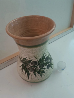 Handmade clay vase new