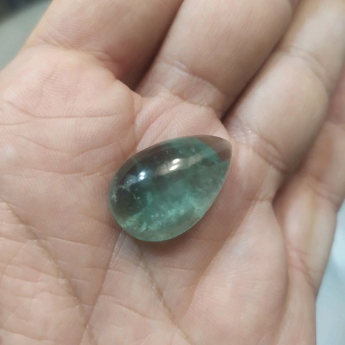 Fluorite Tear-Shaped 33ct New