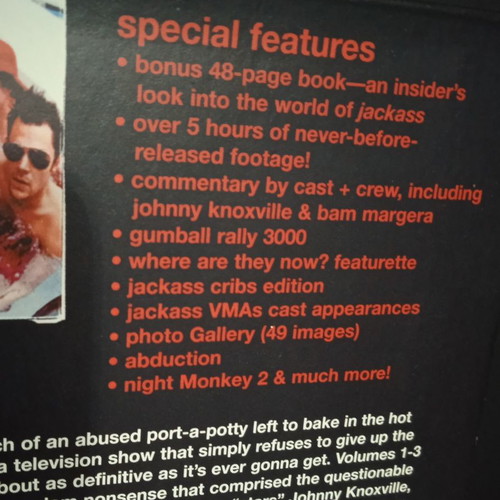 Jackass Dvd collection