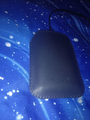 Leather case for hard drive new