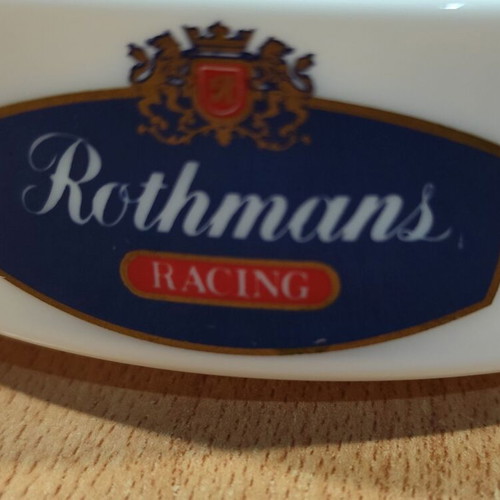 Rothmans glass ashtray used with minor marks