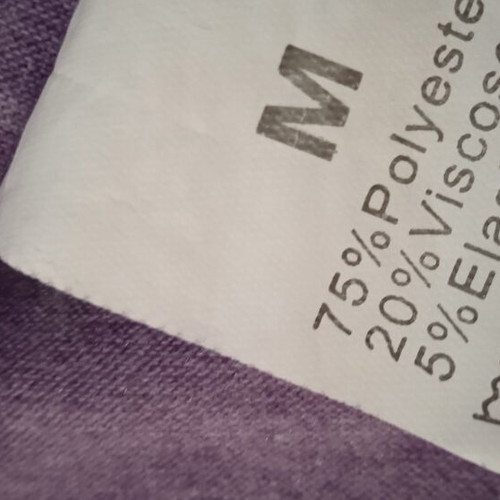 Summer T-shirt used, size M, purple