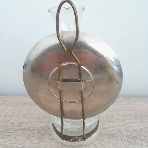 Oil lamp used with thick glass, size 7x19 cm
