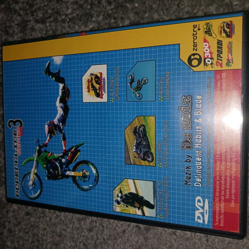 Adrenaline Series DVD like new with motorcycle races