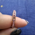 Rings used, various sizes, multicolored