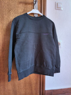 Zara black sweatshirt size S with purple logo