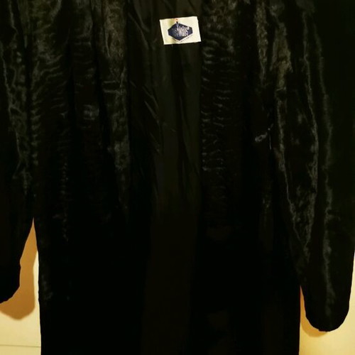 Velvet coat black like new, size XL