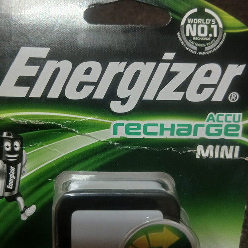 Energizer Mini Charger 2-Slot with Rechargeable AA AAA Batteries new