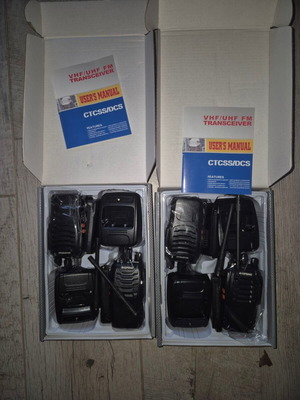 Baofeng BF 888s ασύρματοι καινούργιοι με 8 επιπλέον ακουστικά