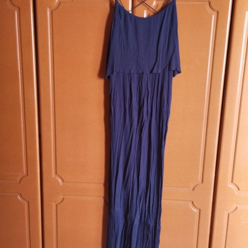 Long summer dress blue like new