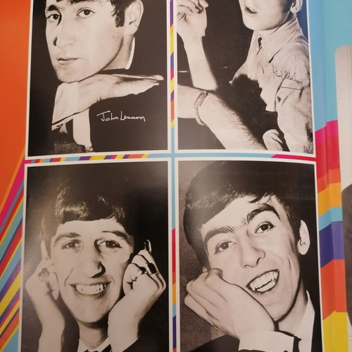 Beatles album used with commemorative life story