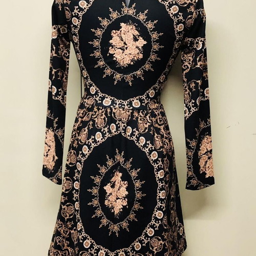 La Divina dress new, brown, size S/M