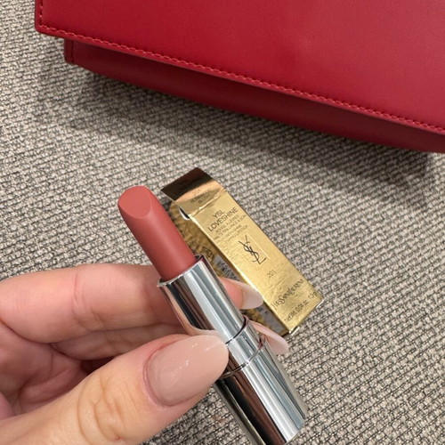 YSL Beauté Set with Mascara and Lipstick with Pouch New