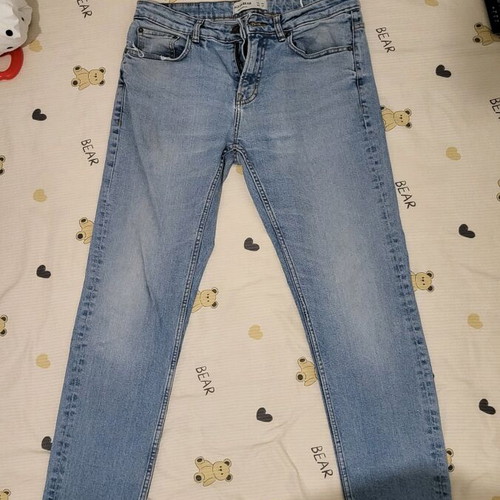 Pull & Bear denim pants used size L blue