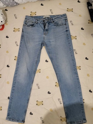 Pull & Bear denim pants used size L blue