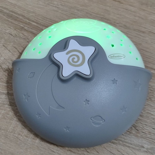 Infantino Rotating Baby Projector Lamp used with Star Projection and Sounds