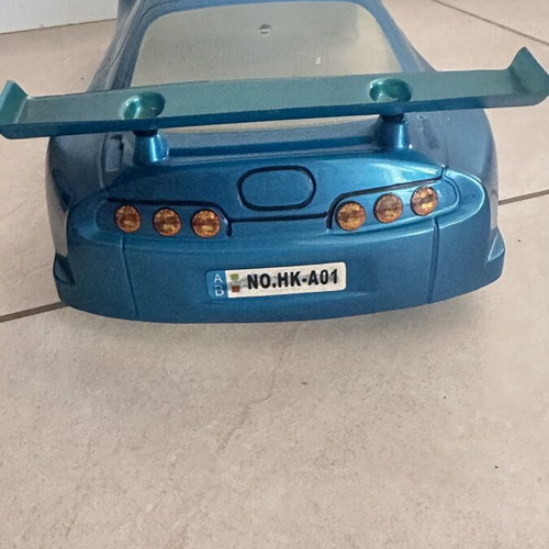 Tamiya petrol remote control car set with three different bodies