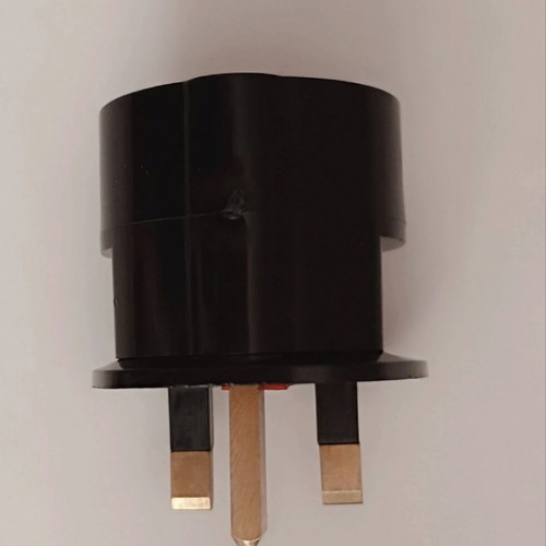 Αντάπτορας πρίζας EU σε UK plug καινούργιος