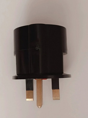 Αντάπτορας πρίζας EU σε UK plug καινούργιος