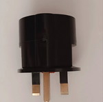 Αντάπτορας πρίζας EU σε UK plug καινούργιος