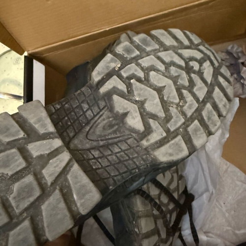 Cofra work boots used, with steel toe