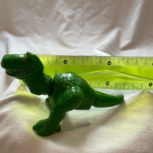 Toy Story 1996 Rex the Dinosaur figure like new with wagging head and tail