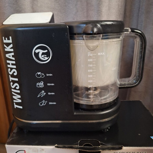 Twistshake Baby Food Processor 6 in 1 steam cooker 0.9l like new