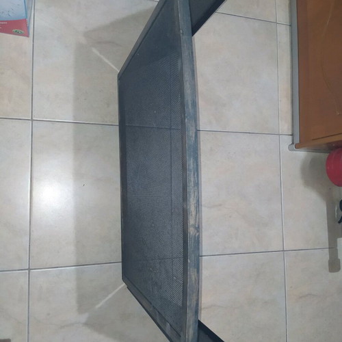 Fireplace screen solid corner heavy-duty like new