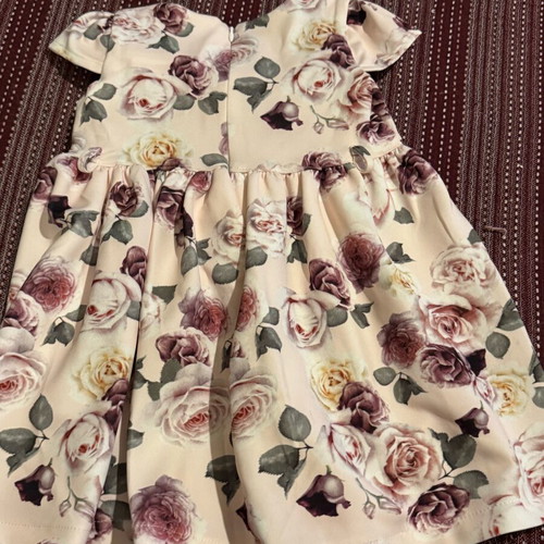 Floral dress new, pink