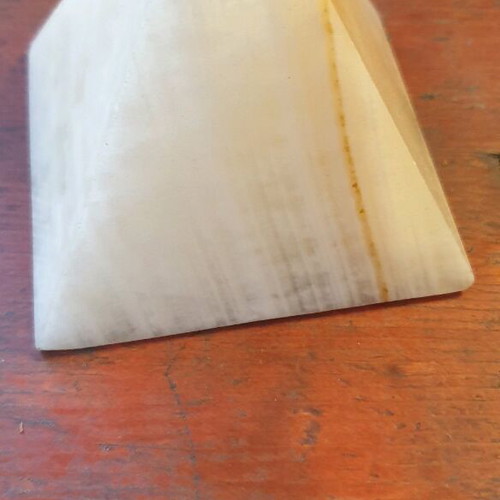 Alabaster pyramid like new