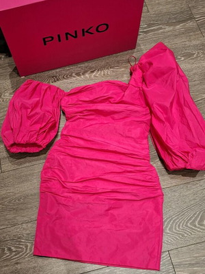 Φόρεμα Pinko mini, μέγεθος XXS, σαν καινούριο, ροζ