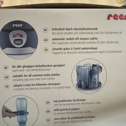 Reer VapoMat S sterilizer like new