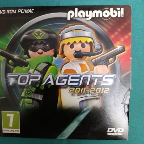 Playmobil Top Agents DVD like new 2011-2012