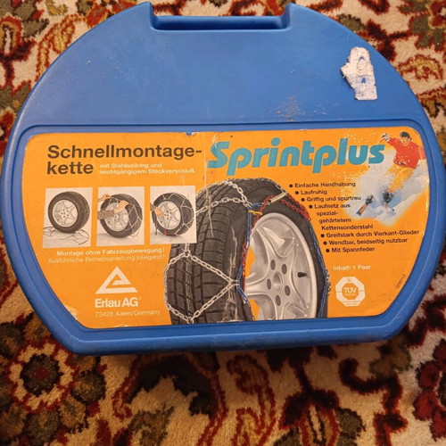 Schnellmontage SprintPlus used snow chains for car